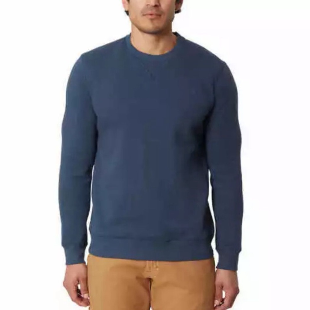 GH Bass Men's Crew Neck Pullover Sweatshirt